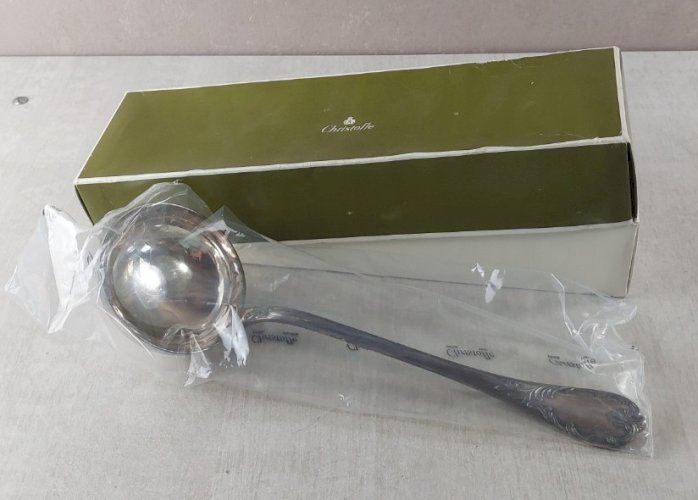 Louche, décor Marly, en métal argenté, Christofle ^