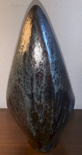 Louis Giraud céramique Vallauris vase à l'oiseau 1960's