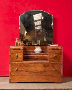 Louise, la coiffeuse Art déco en bois N°246