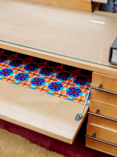 Louise, la coiffeuse basse en bois N°136