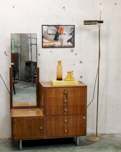 Louise, la grande coiffeuse en bois N°162