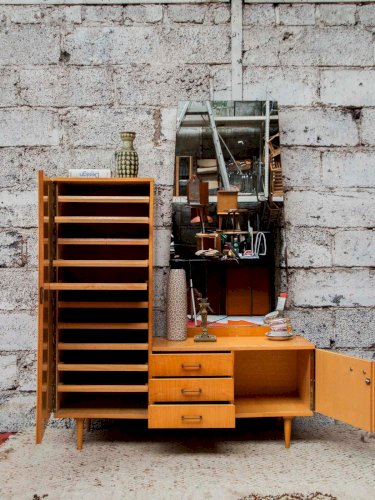 Louise, la grande coiffeuse en bois N°184