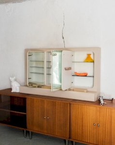 Louise, le miroir coiffeuse vintage N°131