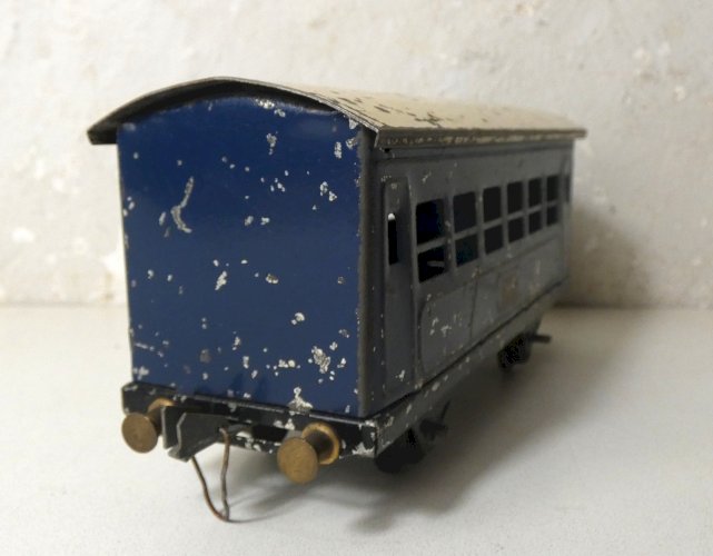 LR wagon voyageurs – train ancien tôle lithographiée France années 30/40