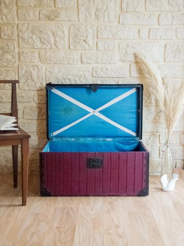 Lucien, le coffre en bois et métal N°94