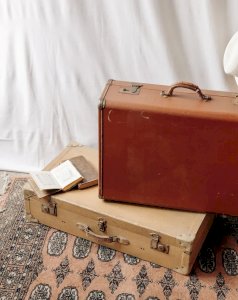 Lucienne, la malle beige cartonnée N°193