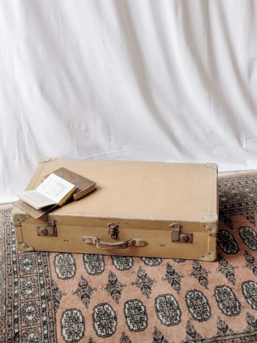 Lucienne, la malle beige cartonnée N°193