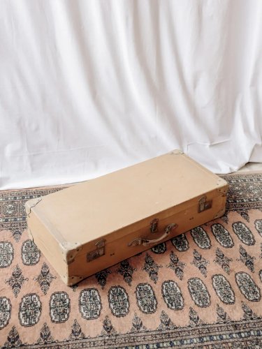 Lucienne, la malle beige cartonnée N°194