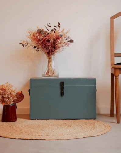 Lucienne, la malle en bois N°218