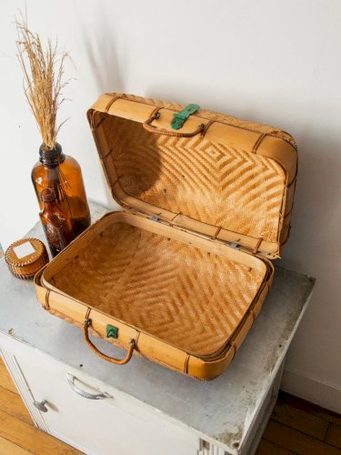 Lucienne, la malle en cannage N°181