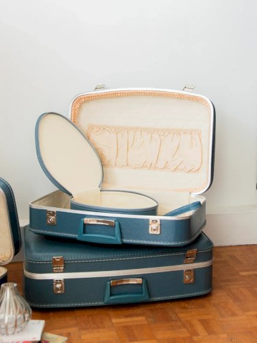 Lucienne, le lot de 3 valises vintage N°261