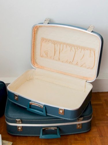 Lucienne, le lot de 3 valises vintage N°261