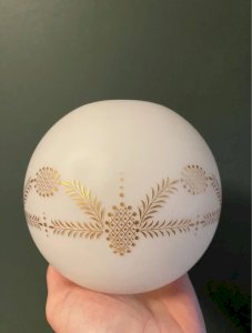 Vintage sphere lamp