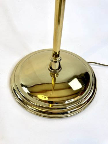 Luminaire De Luxe Doré Signé Chapman USA provenance Hôtel George V Paris Liseuse