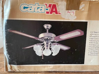 1980 Ceiling Fan Light Fixture
