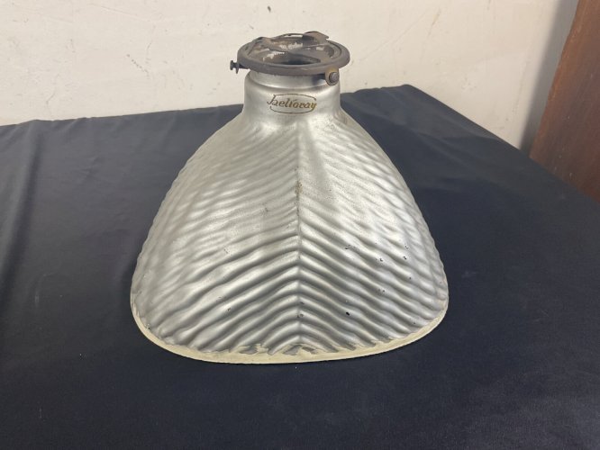 LUMINAIRES APPLIQUE SUSPENSION VERRE Eglomisé CIRCA 1930 éclairage INDUSTRIEL