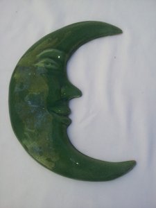 Lune déco murale