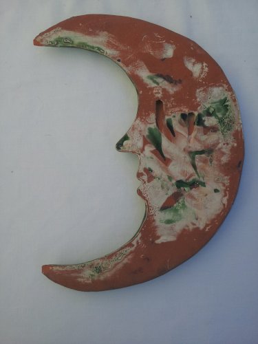 Lune déco murale