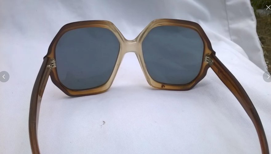 Lunette de soleil Vintage 1970's Vintage made in france