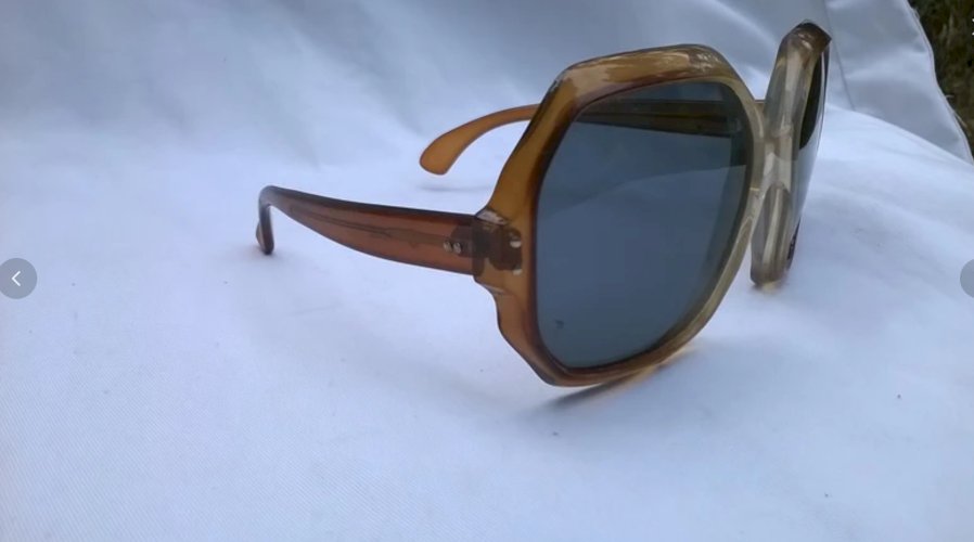 Lunette de soleil Vintage 1970's Vintage made in france