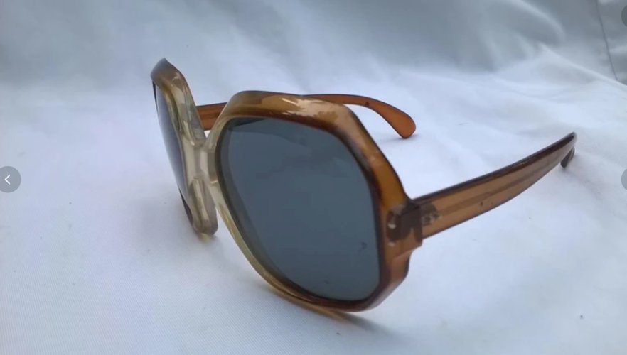 Lunette de soleil Vintage 1970's Vintage made in france