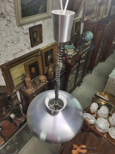LUSTRE 1970 EN ALUMINIUM REF JE N° 2