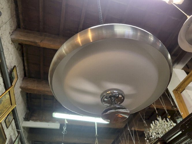 LUSTRE 1970 EN ALUMINIUM REF JE N° 2