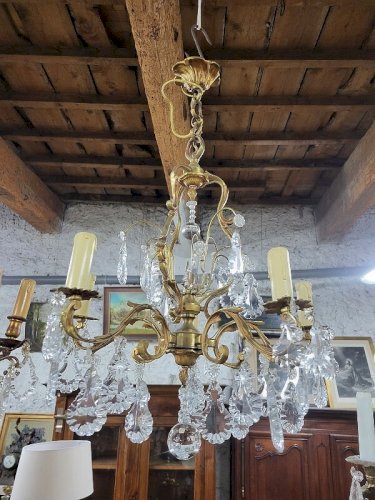 LUSTRE A PAMPILLES 5 AMPOULES N31