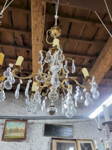 LUSTRE A PAMPILLES 5 AMPOULES N31