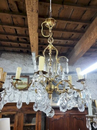 LUSTRE A PAMPILLES 5 AMPOULES N31