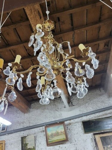 LUSTRE A PAMPILLES 5 AMPOULES N31