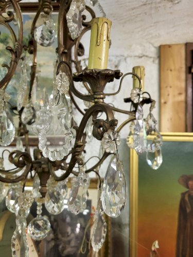 LUSTRE A PAMPILLES 6 AMPOULES N11