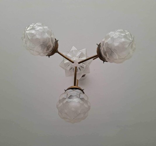 Lustre art déco, luminaire ancien