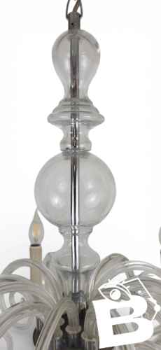 Lustre en cristal de Bohème