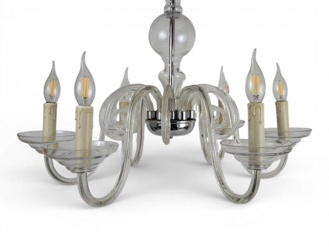 Lustre en cristal de Bohème