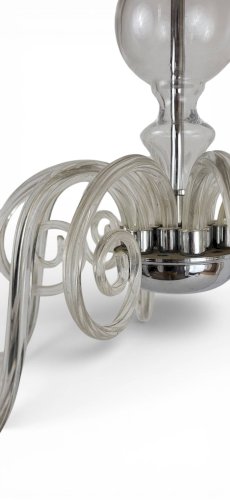 Lustre en cristal de Bohème