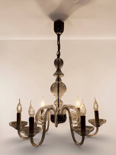 Lustre en cristal de Bohème