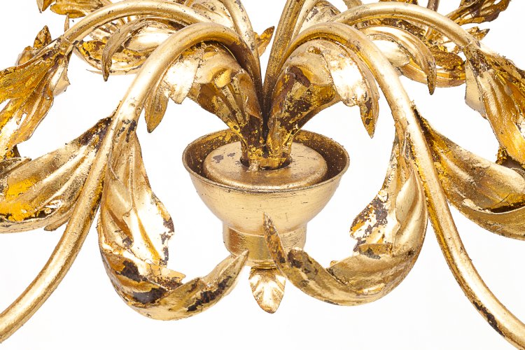 Lustre floral ancien 