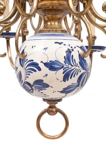 Lustre Hollandais 8 feux