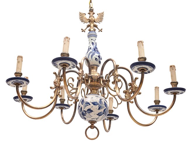 Lustre Hollandais 8 feux