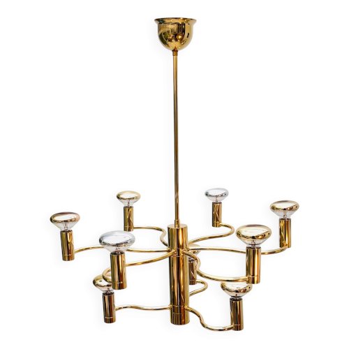 Lustre massive en laiton