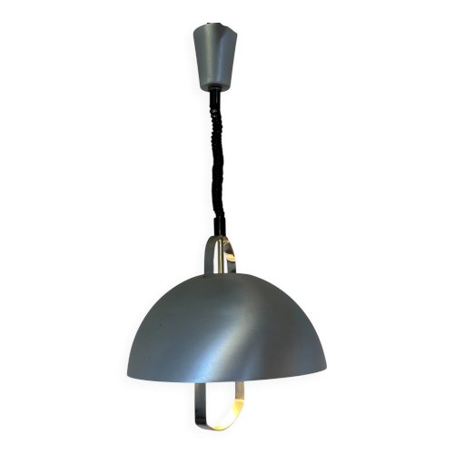 lustre up and own en métal brossé 1970