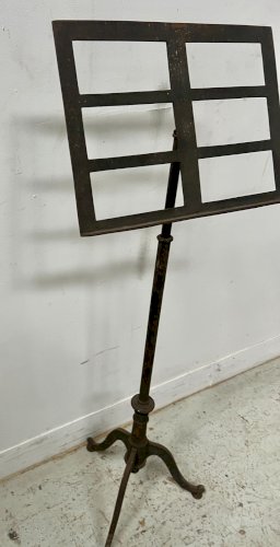 Lutrin Napoléon III en fer forgé XIX siècle