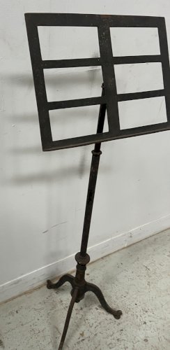 Lutrin Napoléon III en fer forgé XIX siècle