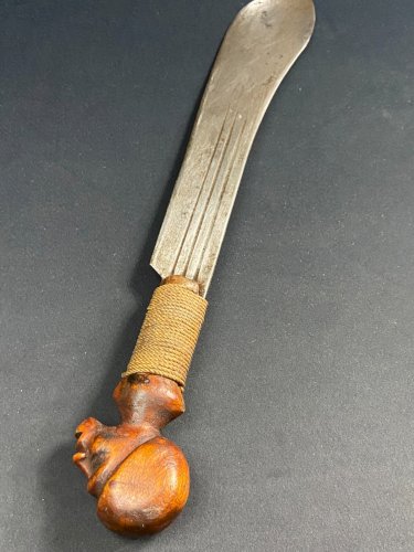 Machette coloniale manche anthropomorphe lame Robert Mole & Sons Birmingham