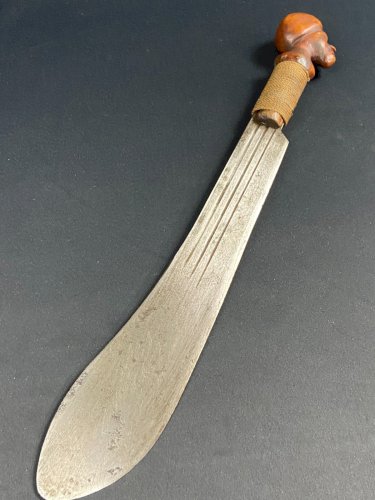 Machette coloniale manche anthropomorphe lame Robert Mole & Sons Birmingham
