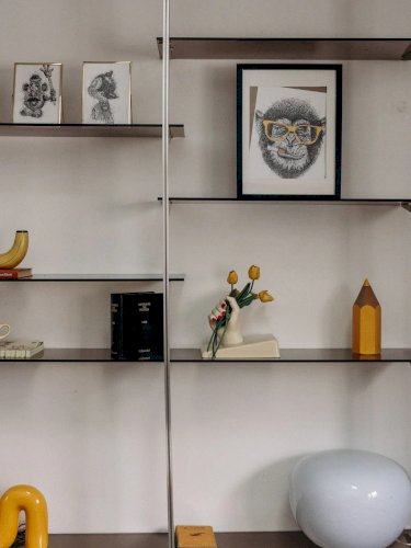 Madeleine, la bibliothèque modulable en verre N°82