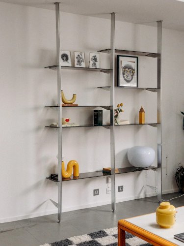 Madeleine, la bibliothèque modulable en verre N°82