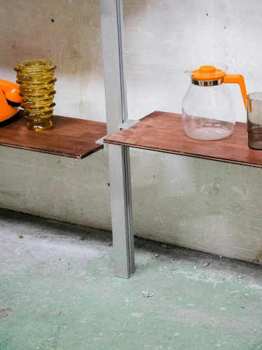 Madeleine, la bibliothèque murale en métal N°59