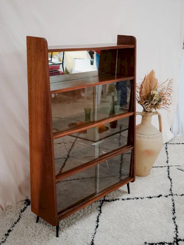 Madeleine, la grande bibliothèque en acajou N°692